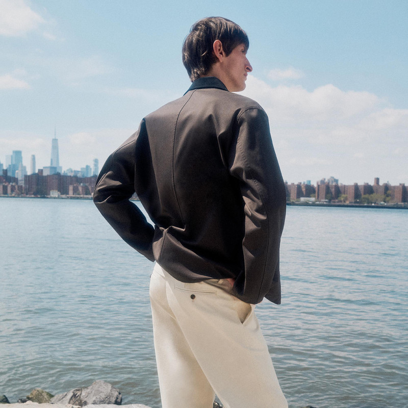 Straight Chino Pant in Moonsoft Cotton 6