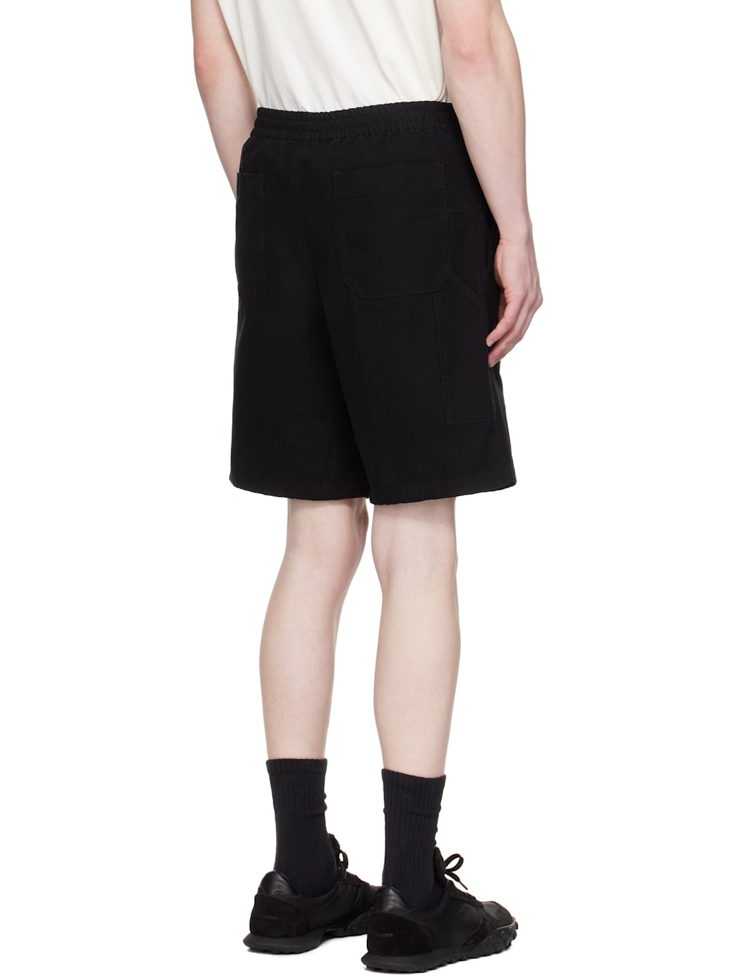 A. P.C. Black Norris Shorts - 3
