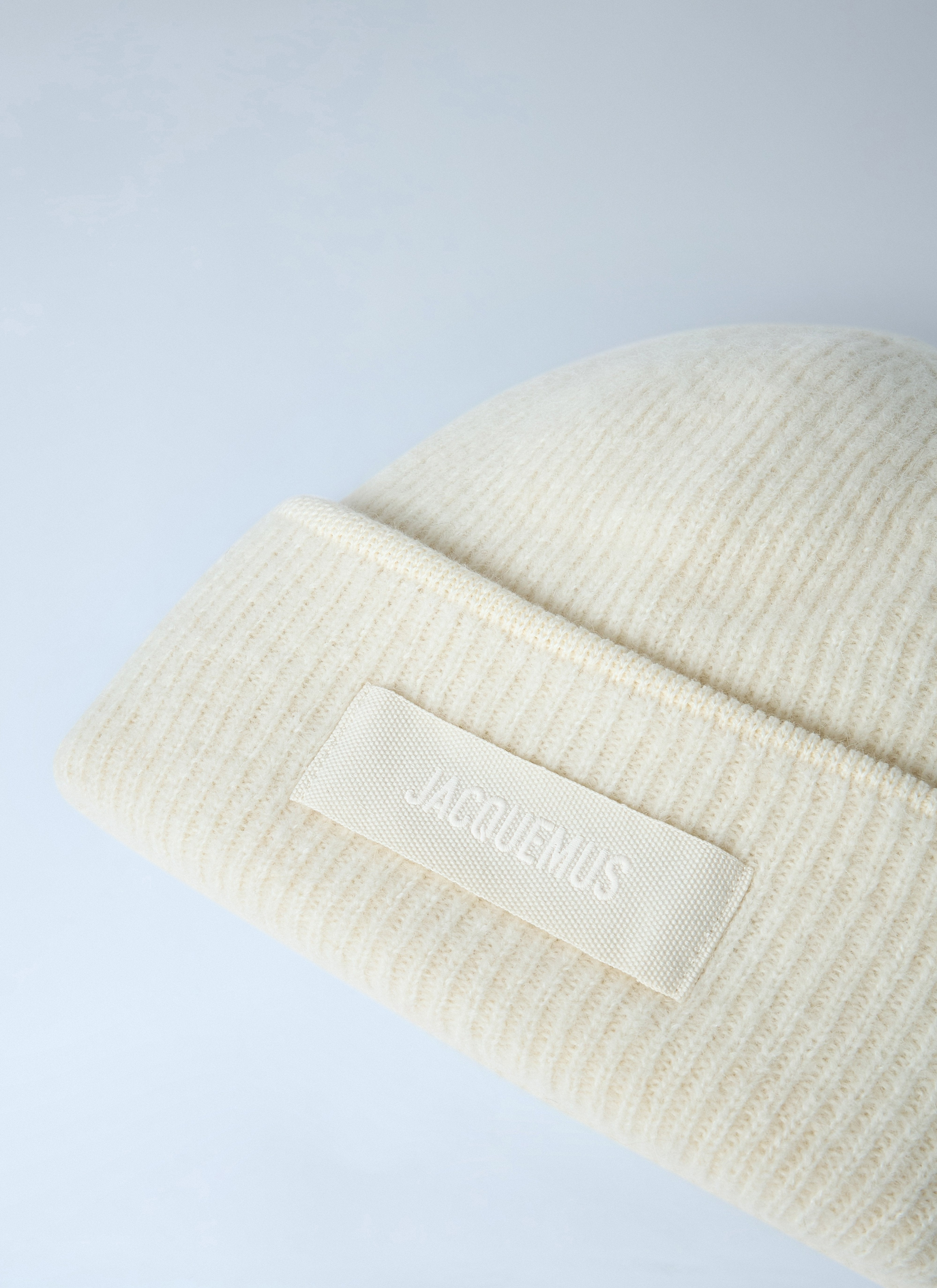 Jacquemus Men Logo Motif Beanie Hat - 2