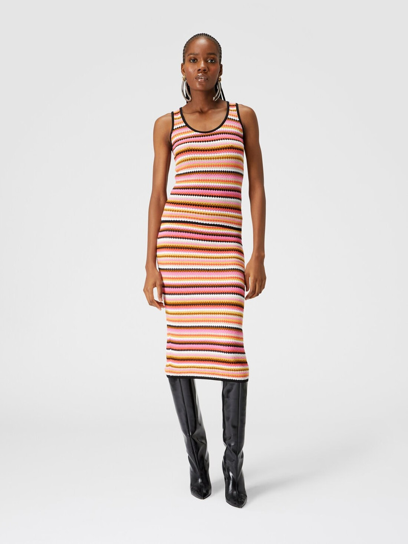 Missoni Striped cotton and viscose tank top outlook