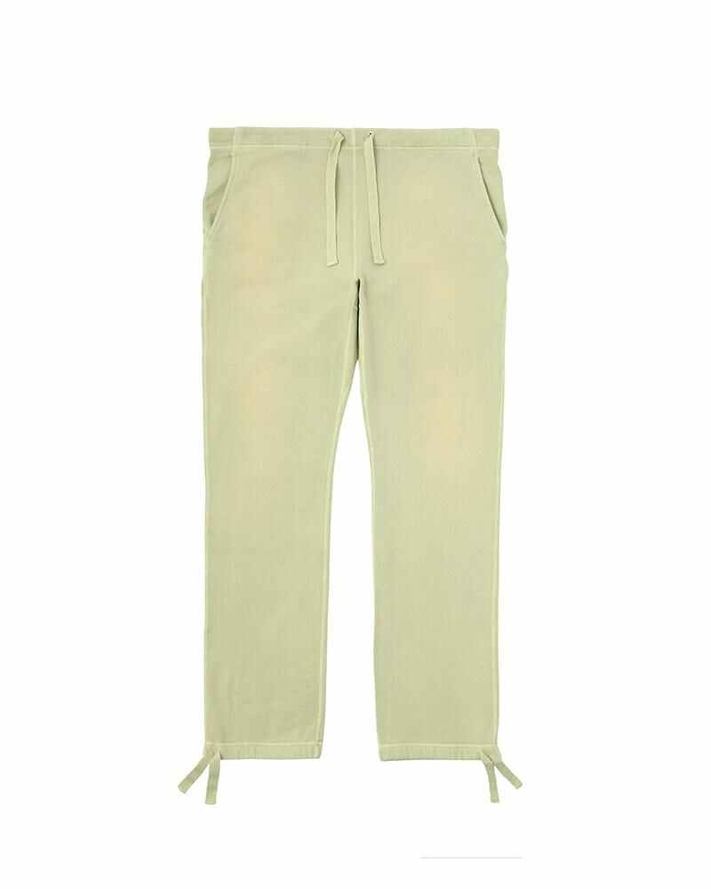 SWEAT PANTS DMGD LT.GREEN - 1