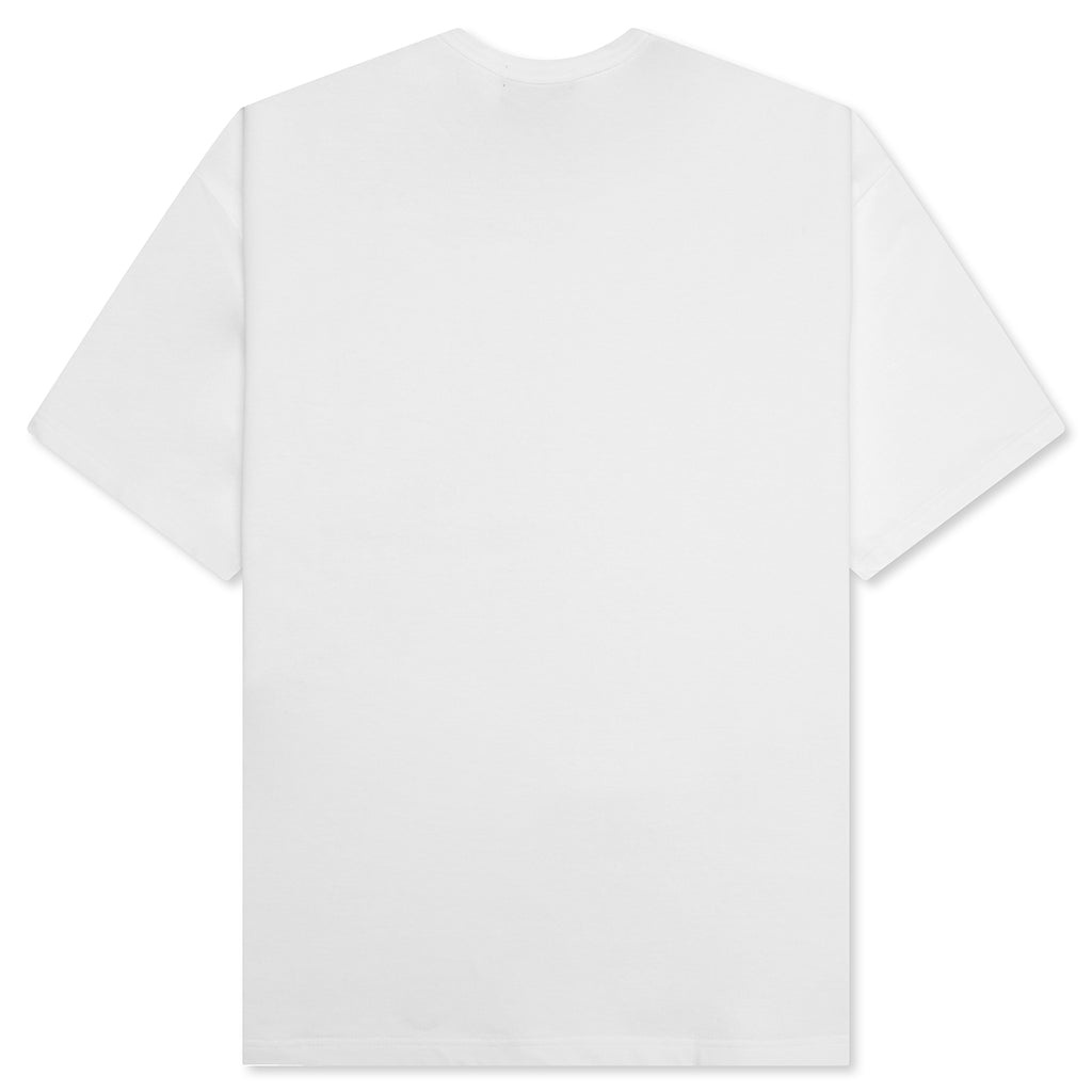 COTTON JERSEY X POLYESTER T-SHIRT - WHITE - 2