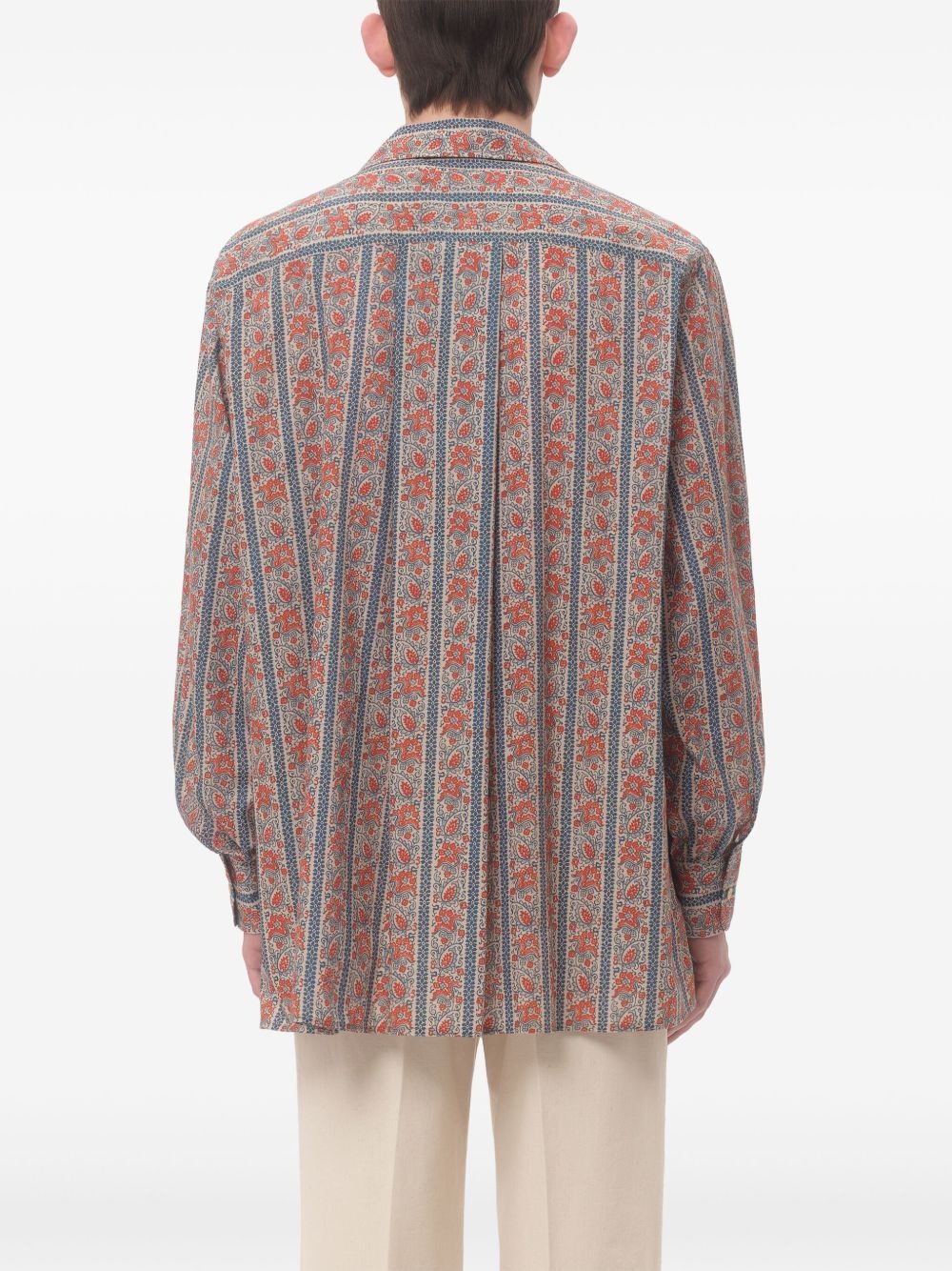 floral-print shirt - 5