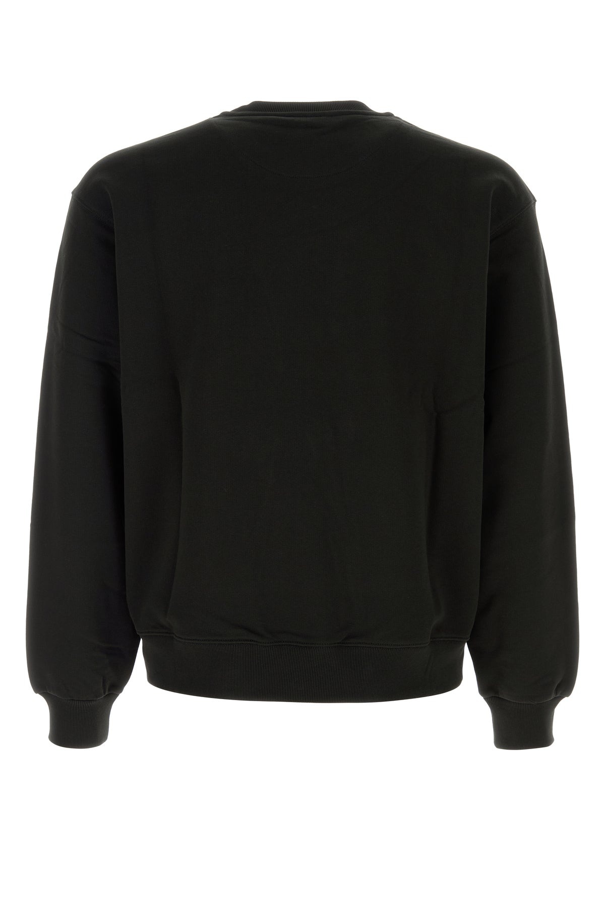 Black cotton sweatshirt - 2