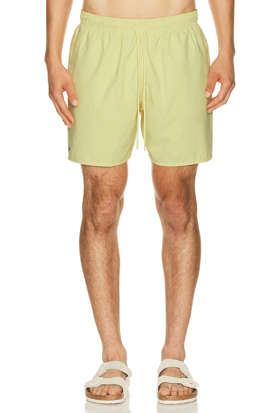 Mid Length Swim Trunk in Yellow - 1