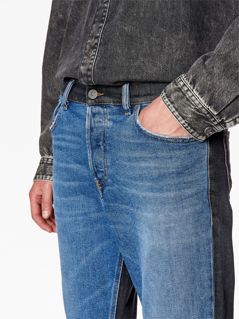 1995 D-Sark mid-rise straight-leg jeans - 5