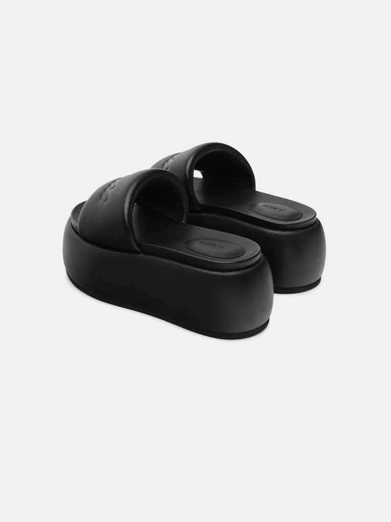 WOMEN'S AMIRI SCRIPT PLATFORM SANDAL 4