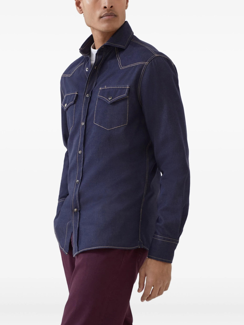 Brunello Cucinelli Brunello Cucinelli Denim Shirt outlook