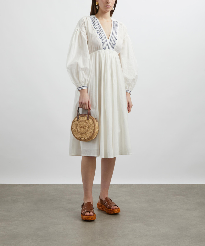 A.P.C. Anni Cotton Kaftan Dress outlook
