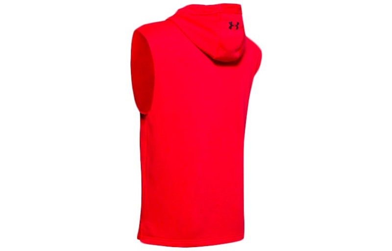 Under Armour Men's Under Armour Project Rock Training Sports hooded Sleeveless Red 1352693-608 outlook
