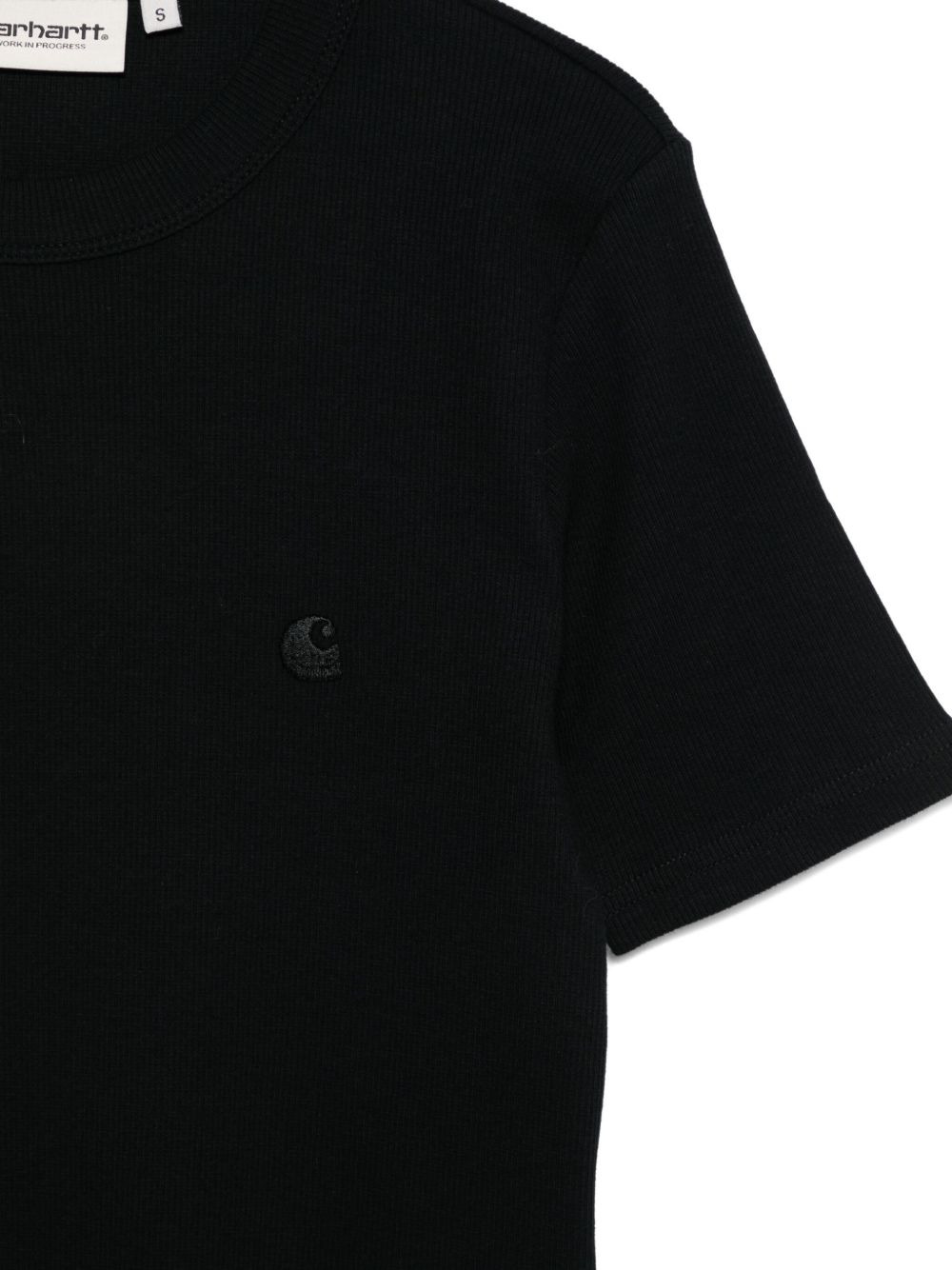 embroidered-logo T-shirt - 3