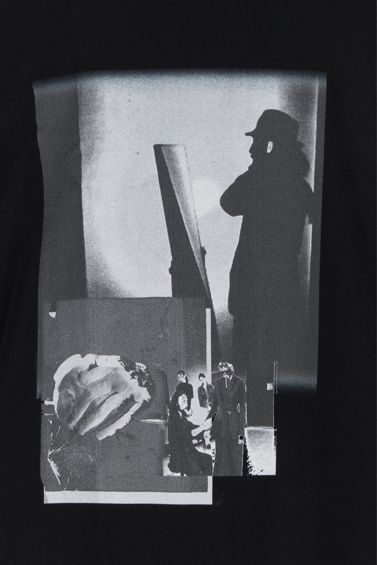 Black cotton oversize t-shirt - 3
