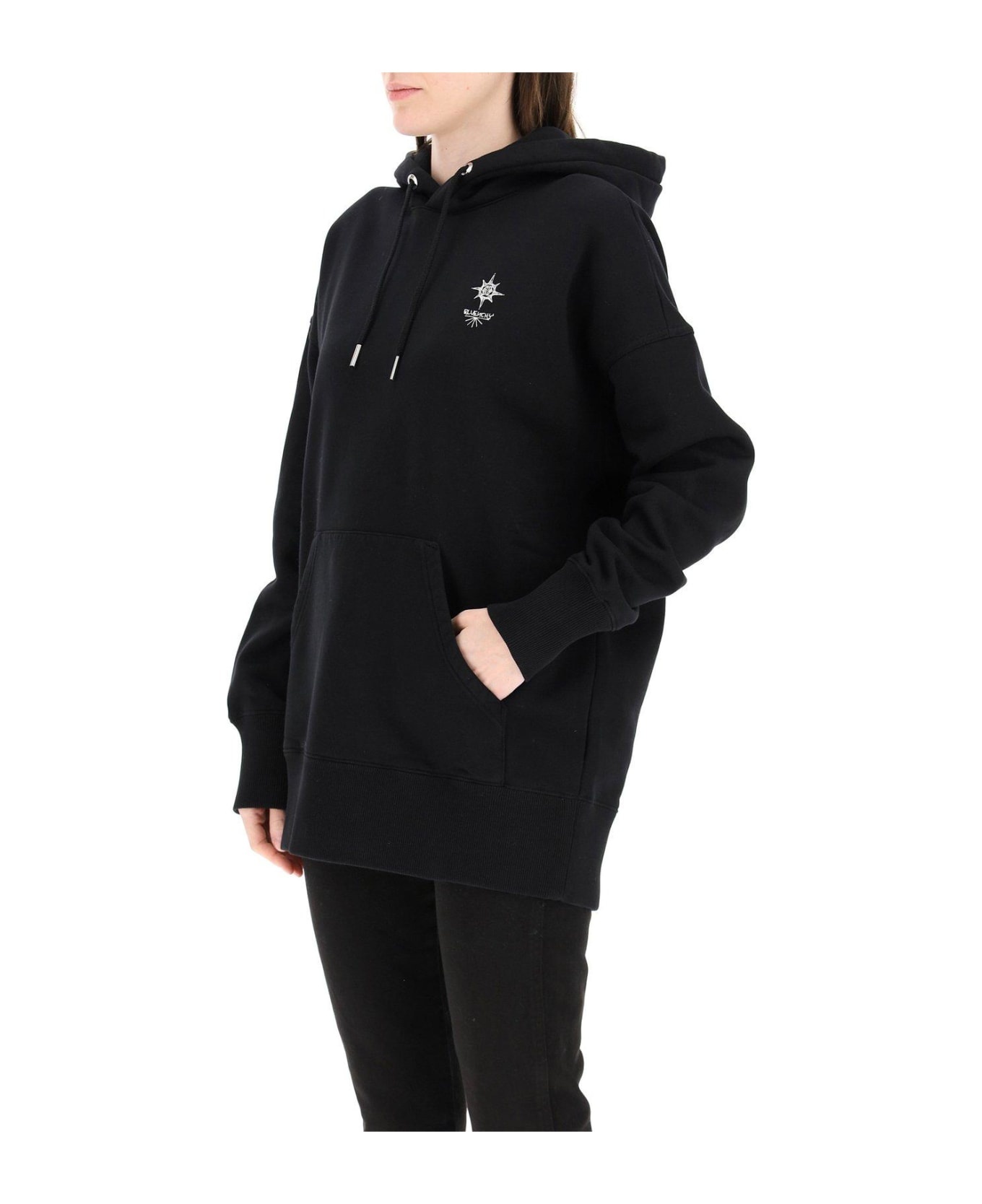 Graphic Printed Oversized Hoodie - 5