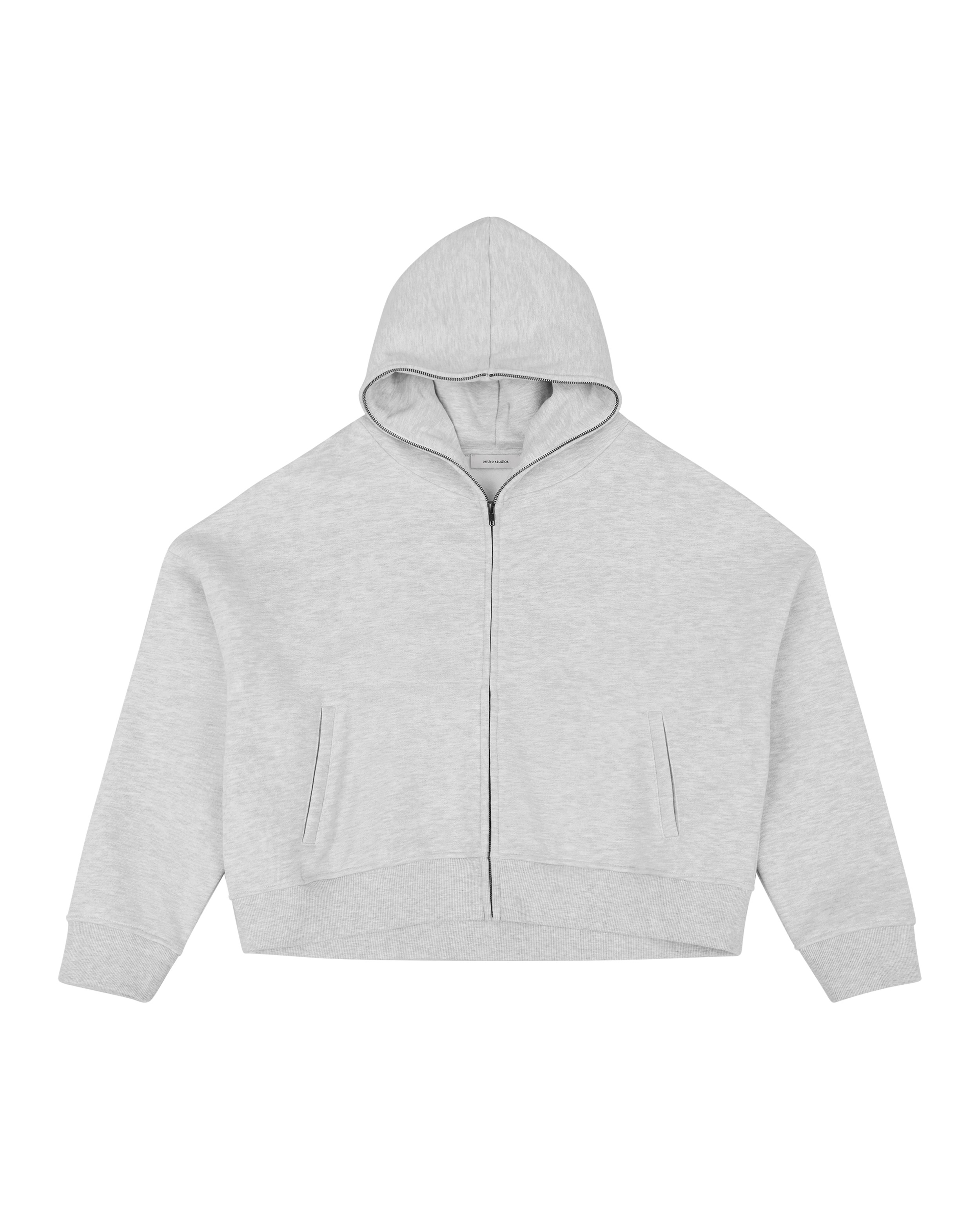 ETERNAL ZIP HEATHER GREY - 4