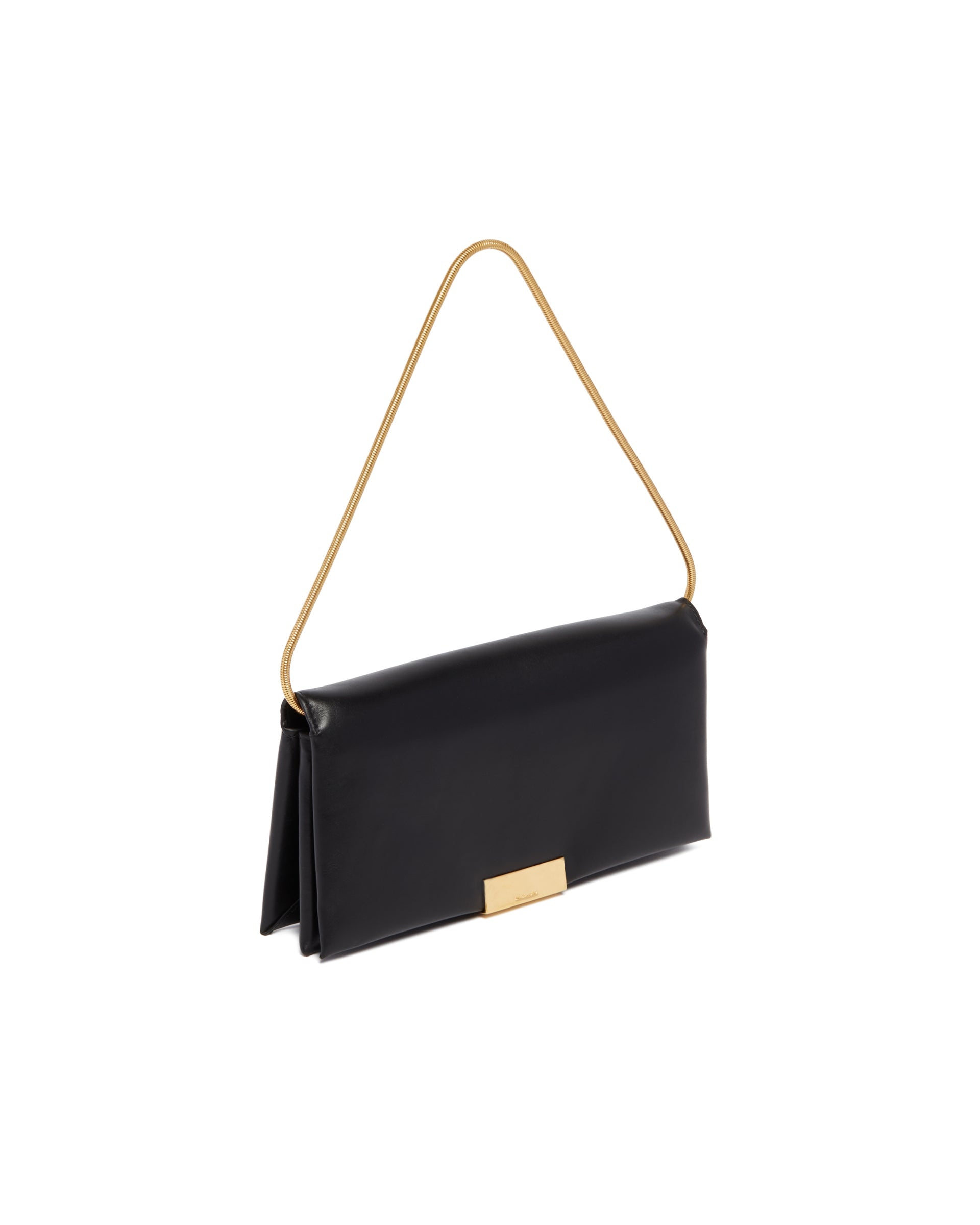 JIL SANDER Carnet medium Shoulder Bagブラック関税込み Jil Sander Black Carnet Shoulder Bag | REVERSIBLE