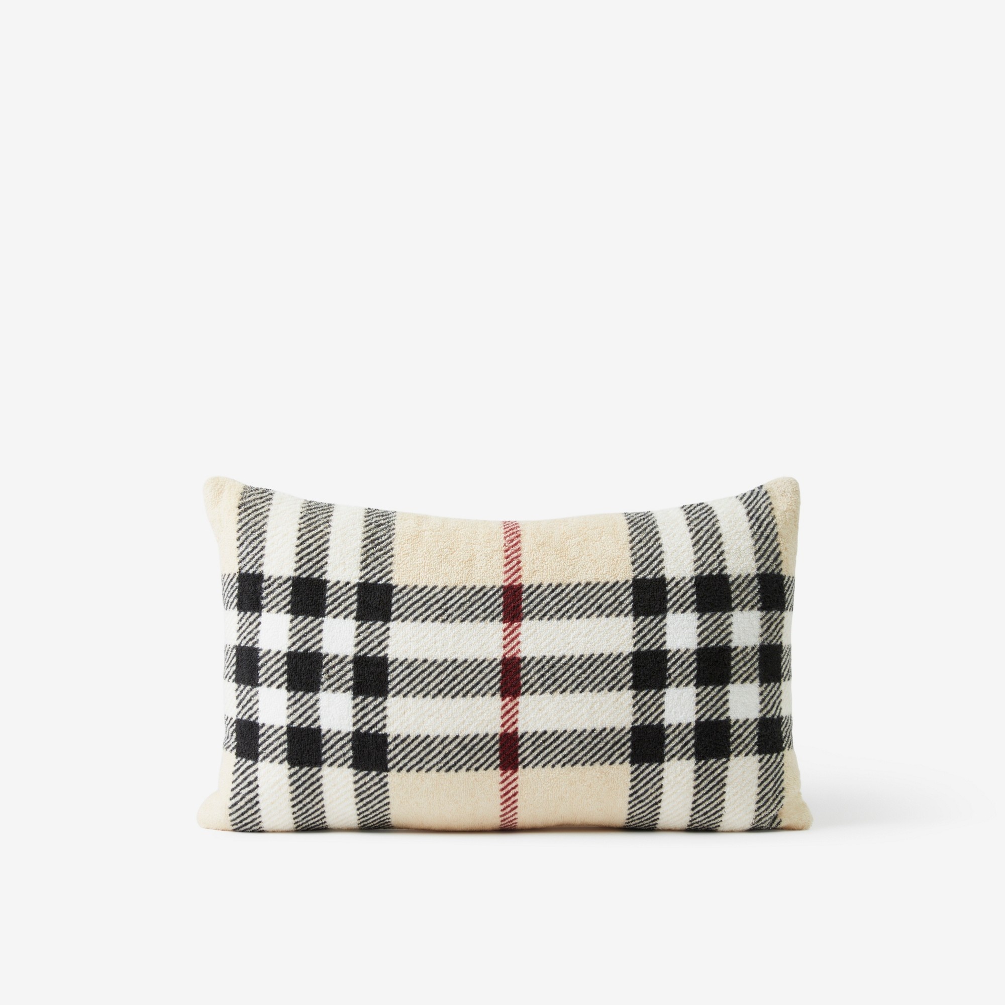 Check Cotton Cushion - 2