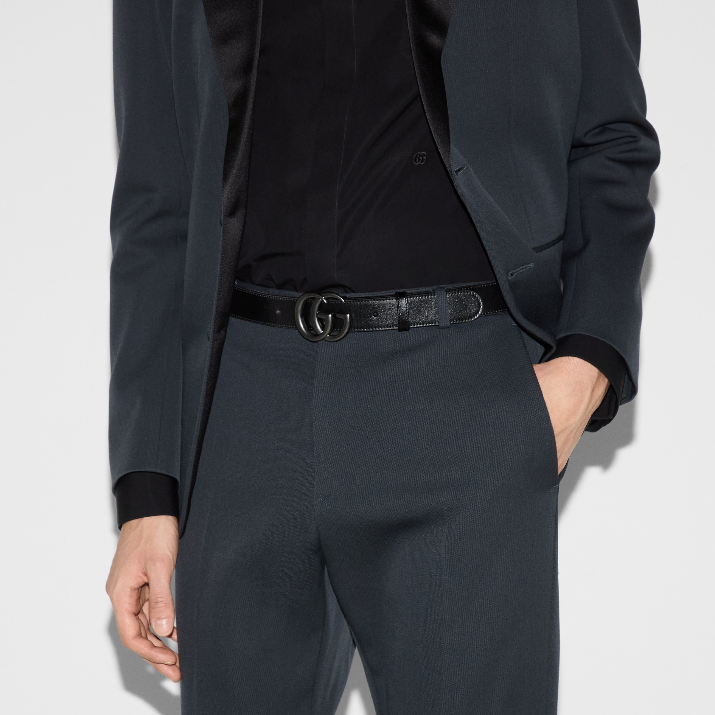 GG Marmont thin belt - 3