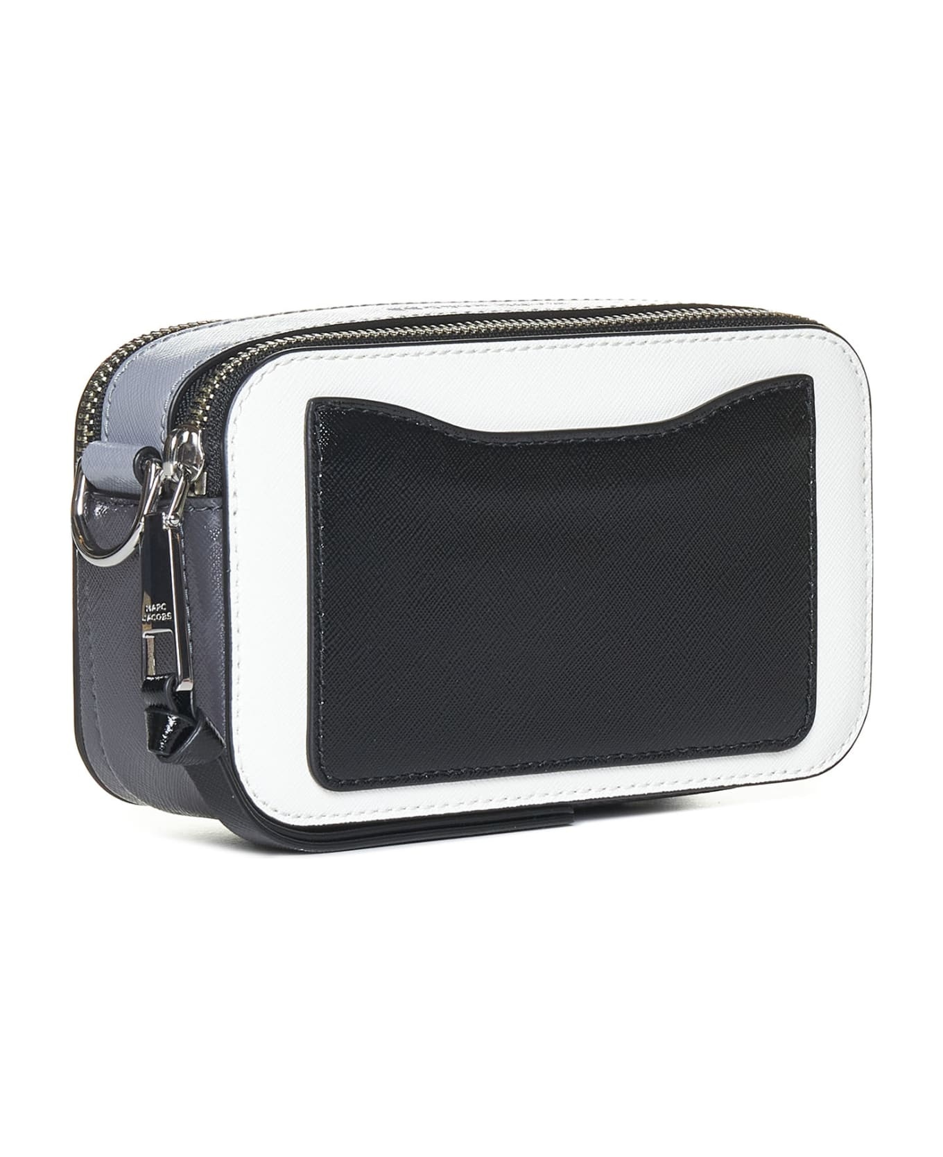 Multicolor Leather Snapshot Crossbody Bag - 3