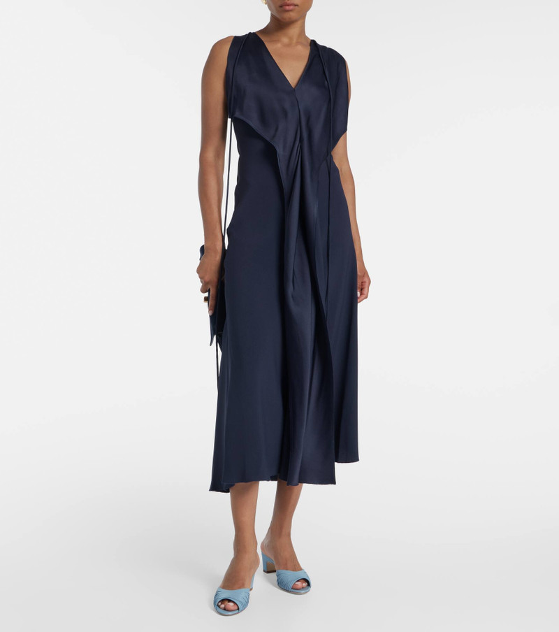 Manolo Blahnik Piruabar gathered leather mules outlook