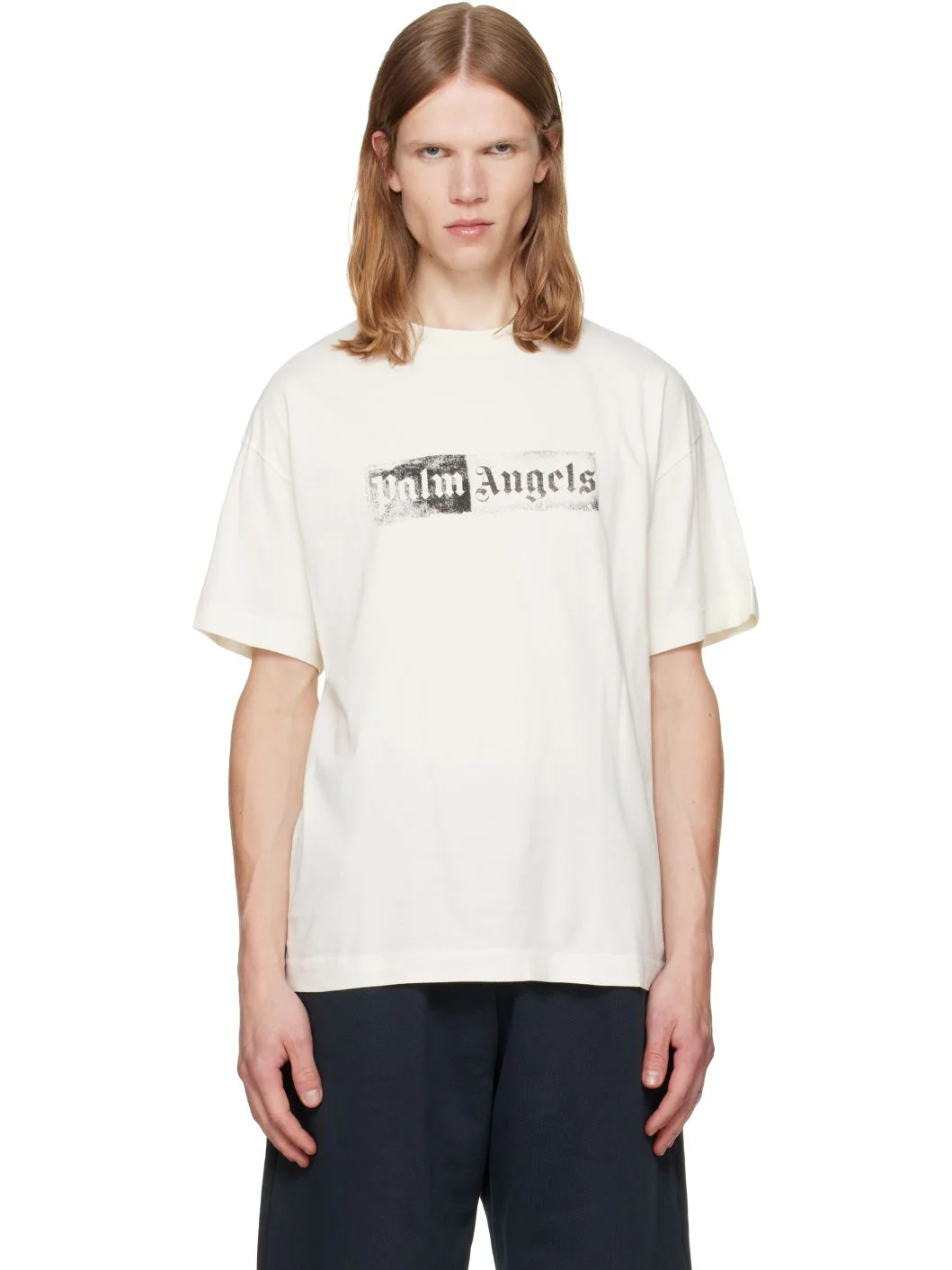 Off-White Stamp Logo Regular T-shirt - 1