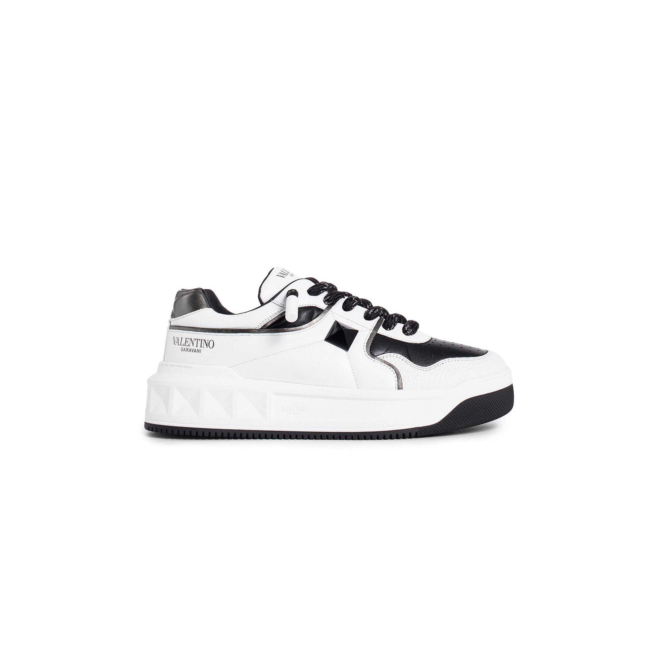 VALENTINO MAN BLACK&WHITE SNEAKERS - 8