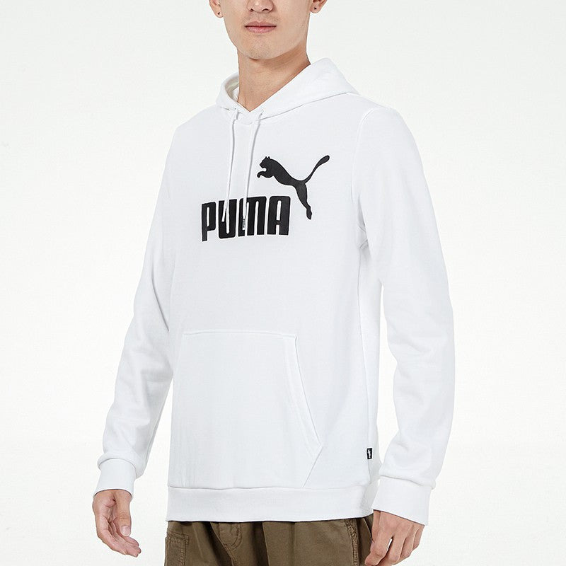 PUMA Big Logo Hoodie 'White Black' 588709-02 - 5
