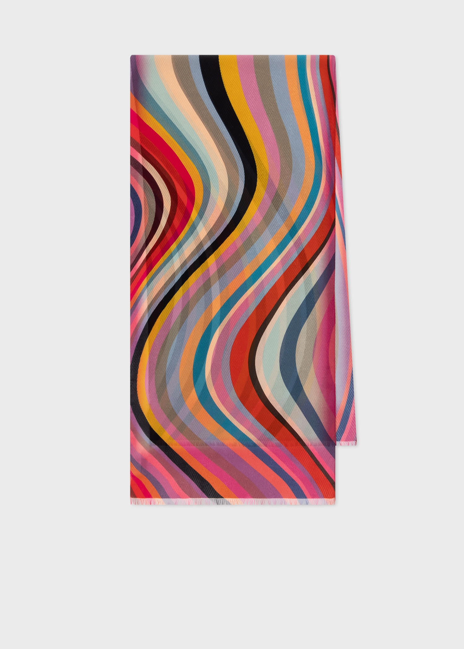 Ombre 'Swirl' Stripe Scarf - 1