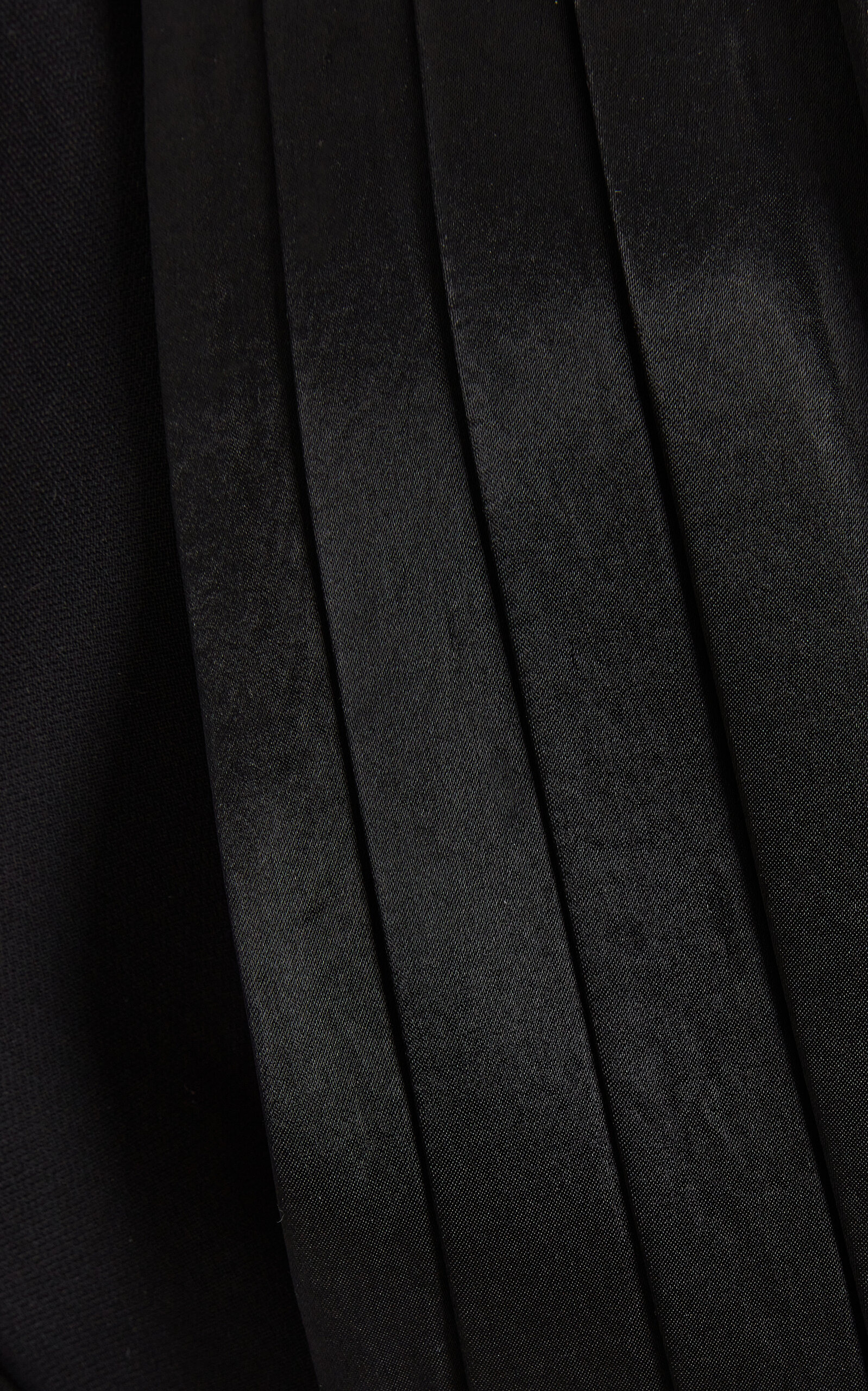 Cummerbund Collar Tuxedo Top black - 5