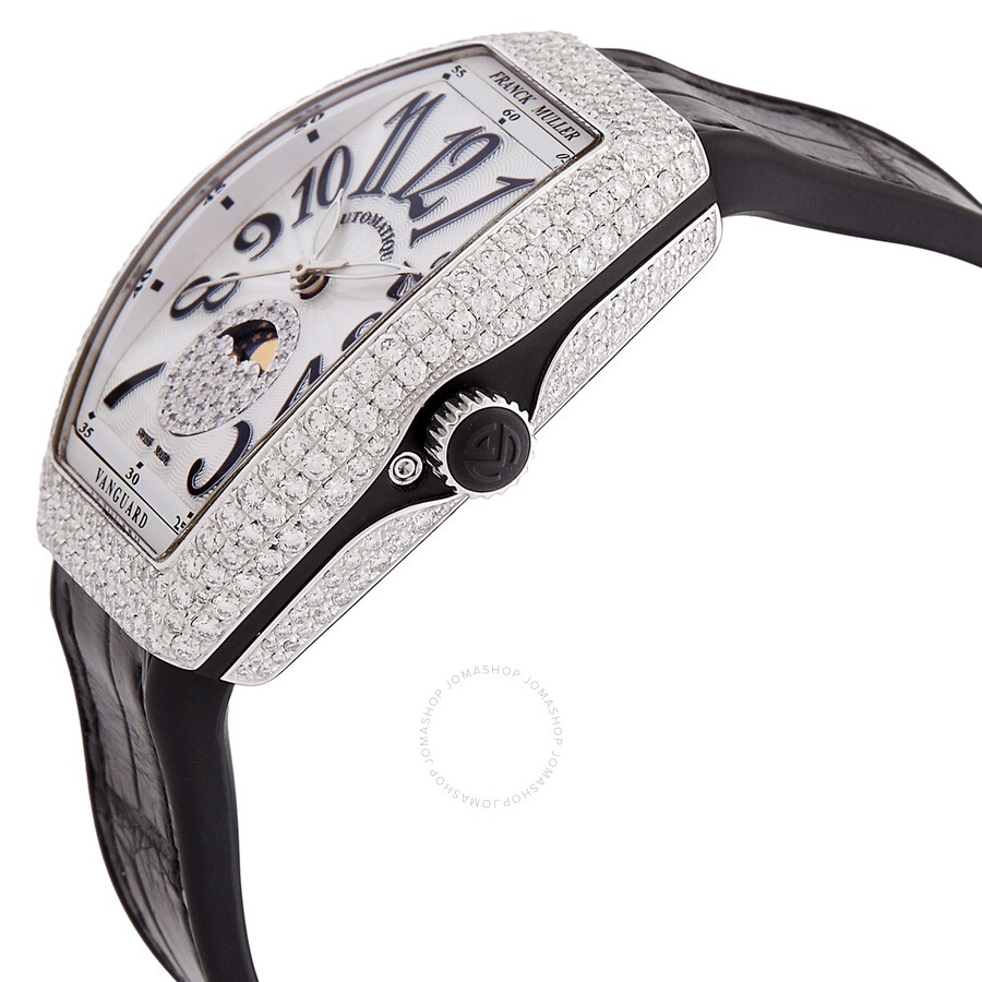 Franck Muller Vanguard Lady Automatic Diamond White Dial Watch V 32 SC AT FO L D CD 1P AC NR - 2