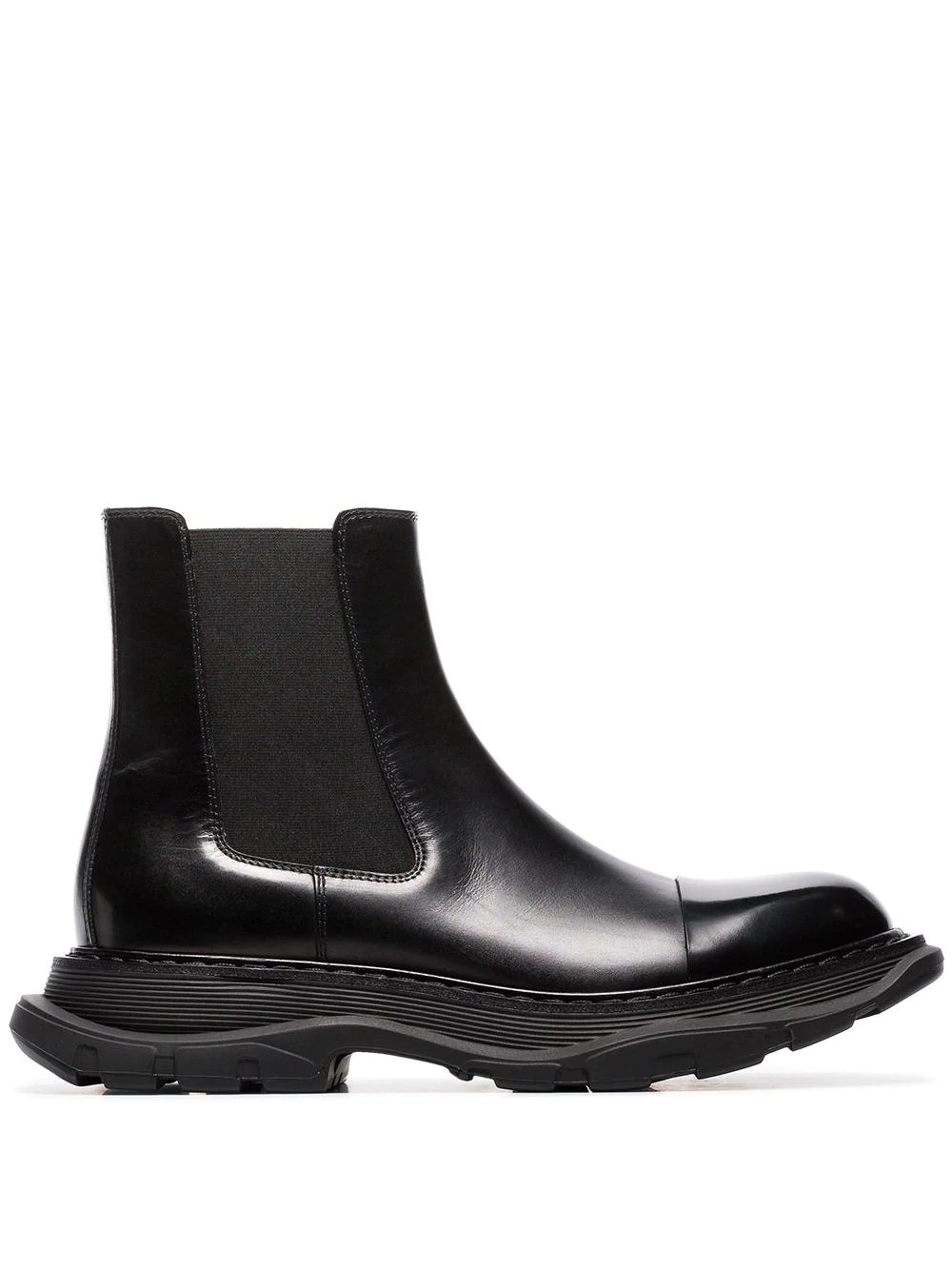 Chunky soled leather Chelsea boots - 1