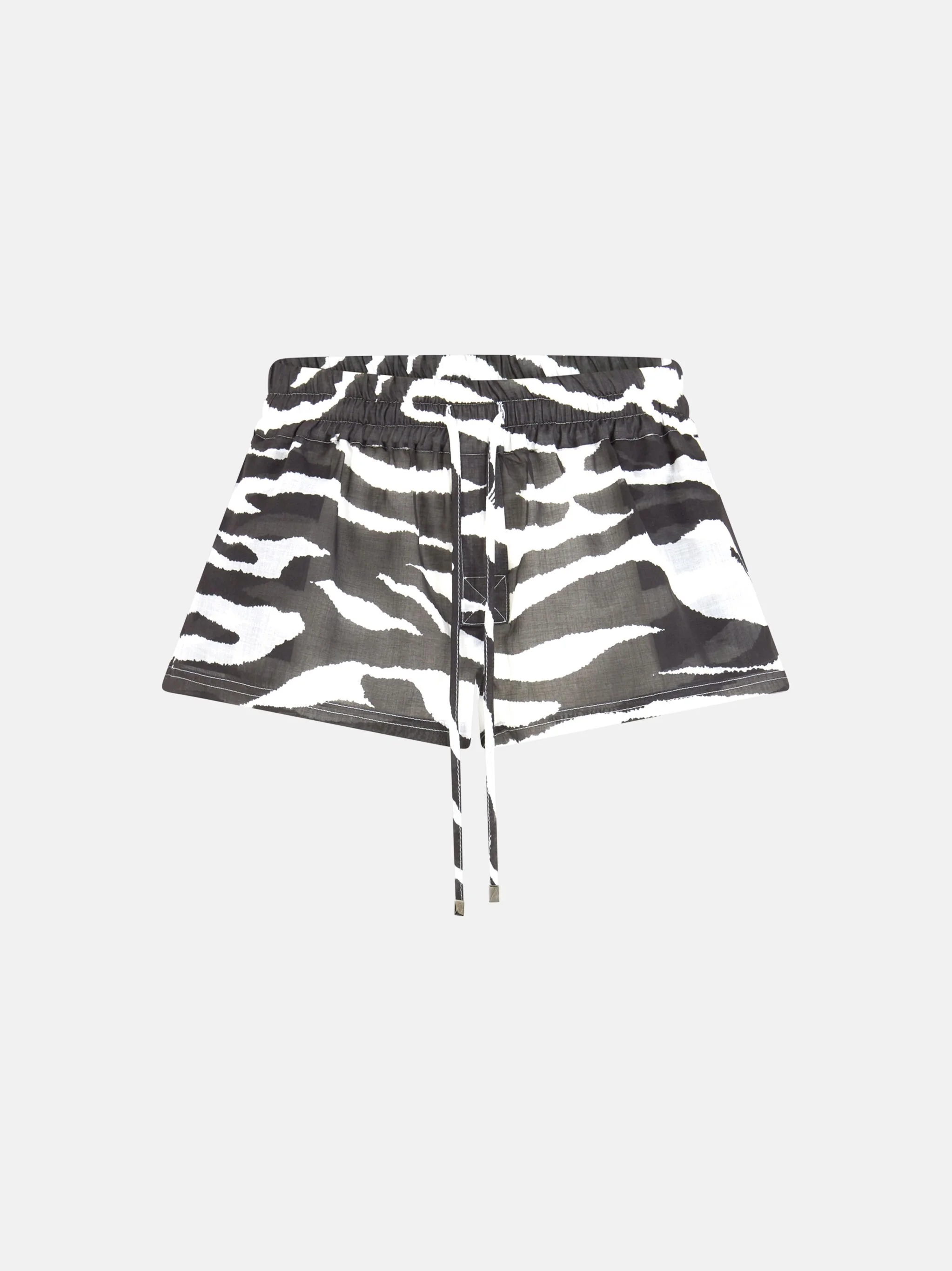 WHITE AND BLACK SHORTS - 1