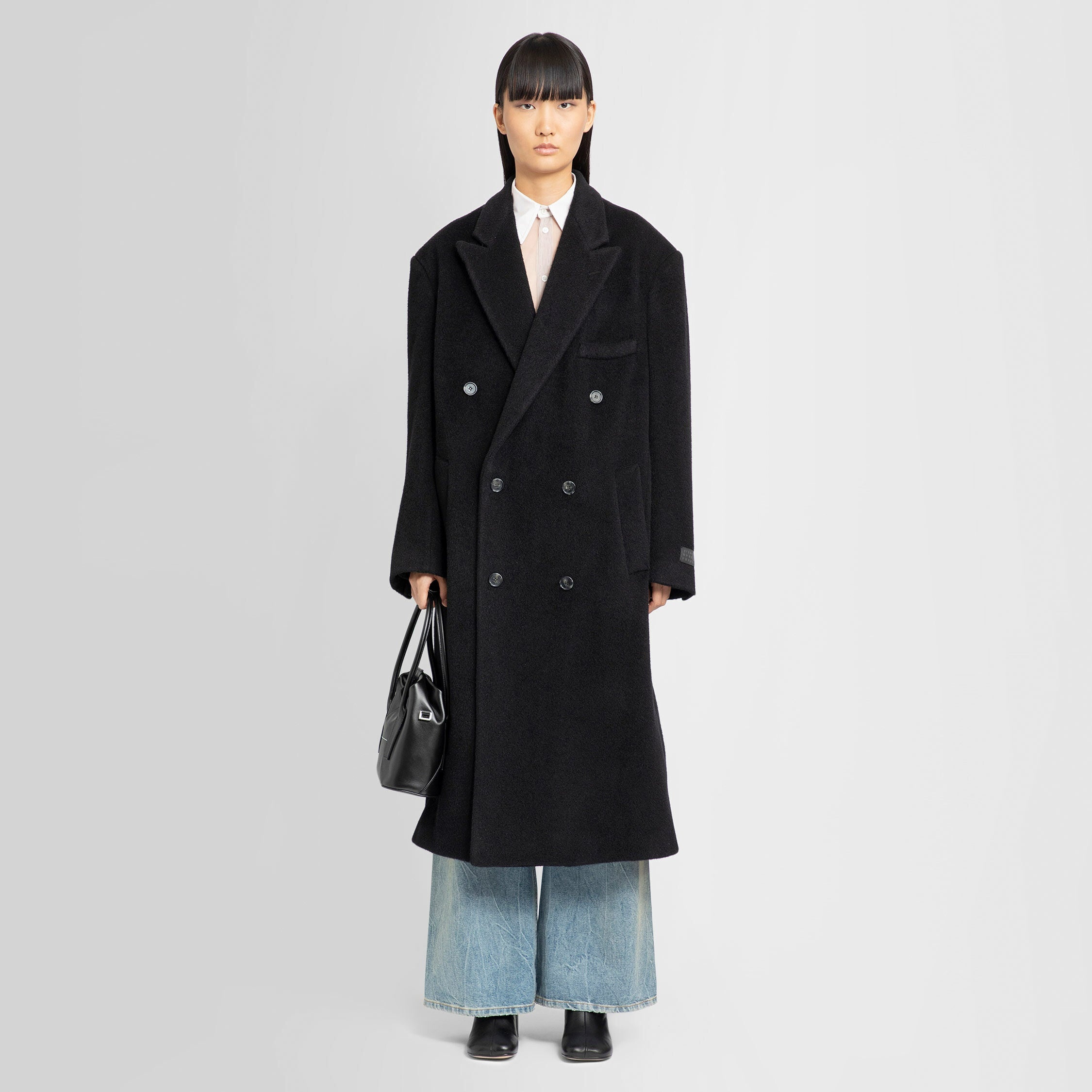 MM6 MAISON MARGIELA WOMAN BLACK COATS - 5