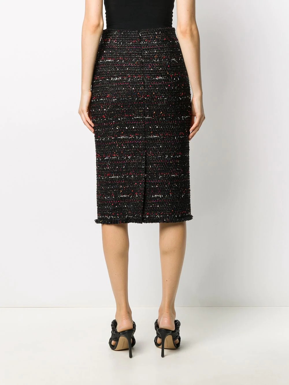 tweed pencil skirt - 4