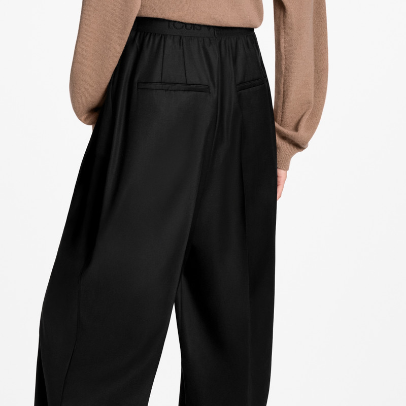 Tailored Wide-Leg Wool Pants 5