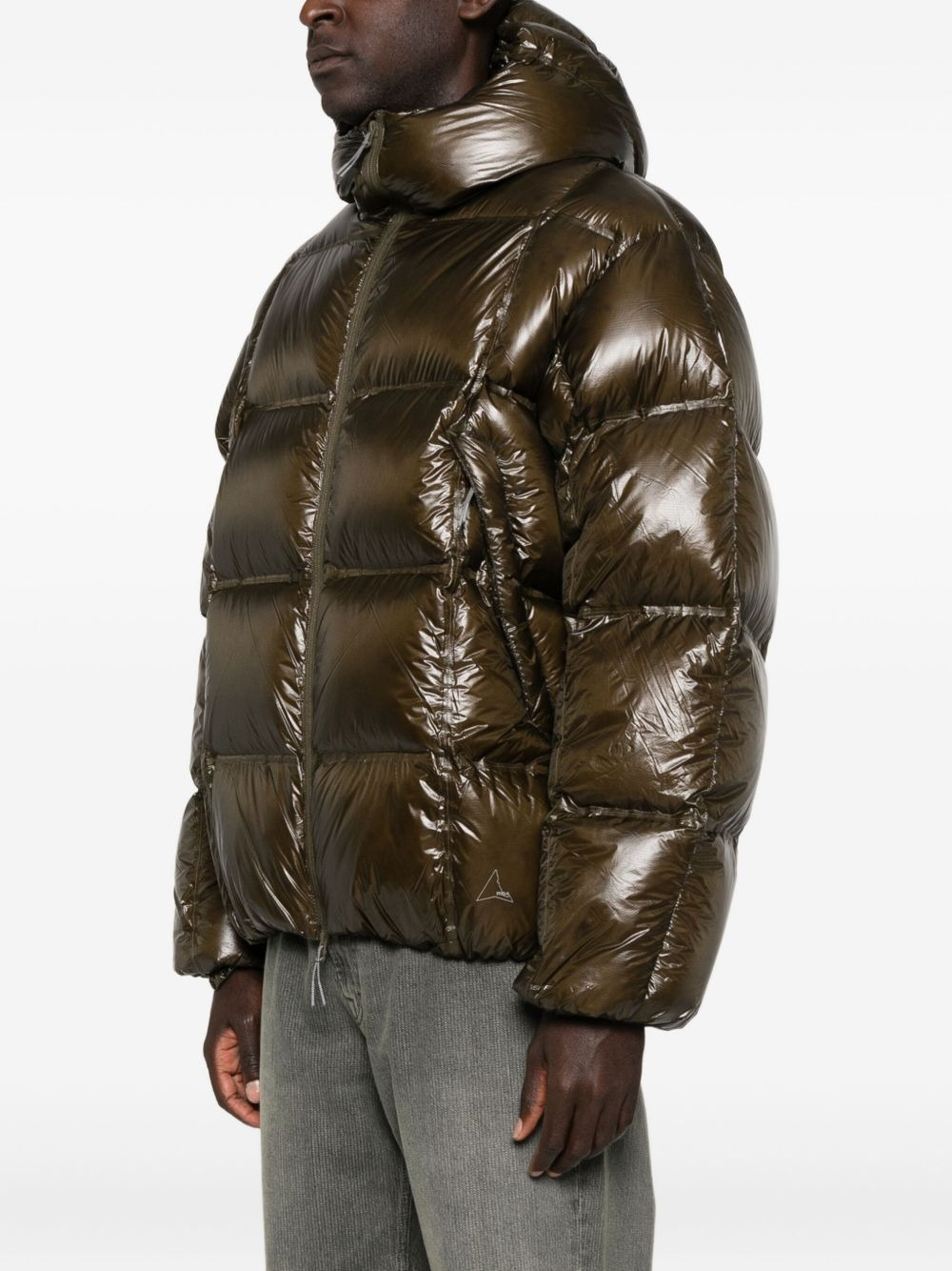hooded quilted jacket - 3