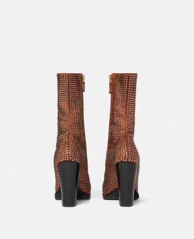 Stella McCartney Crystal Cowboy Ankle Boots outlook