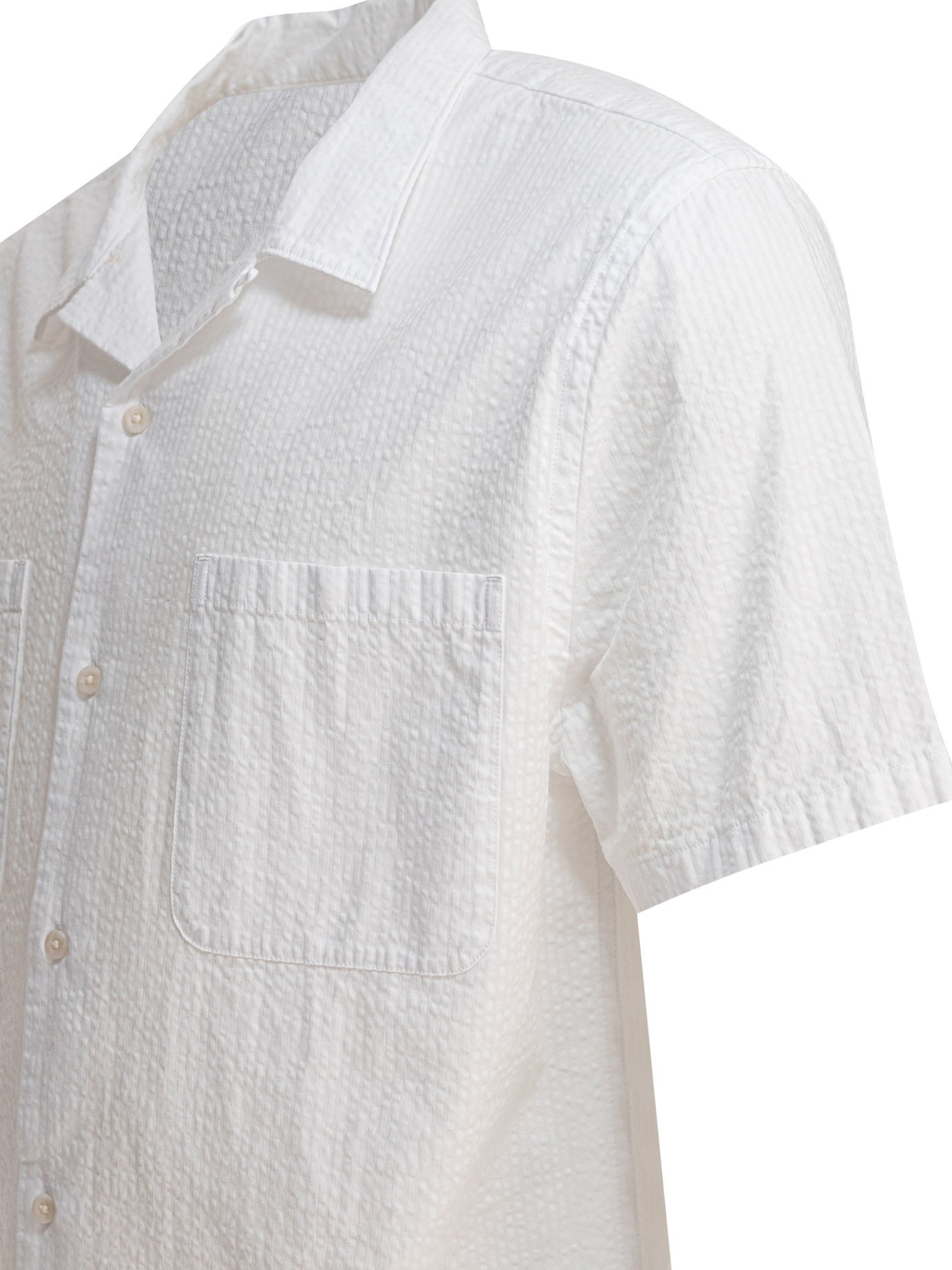 Vince Seersucker Shirt - 4
