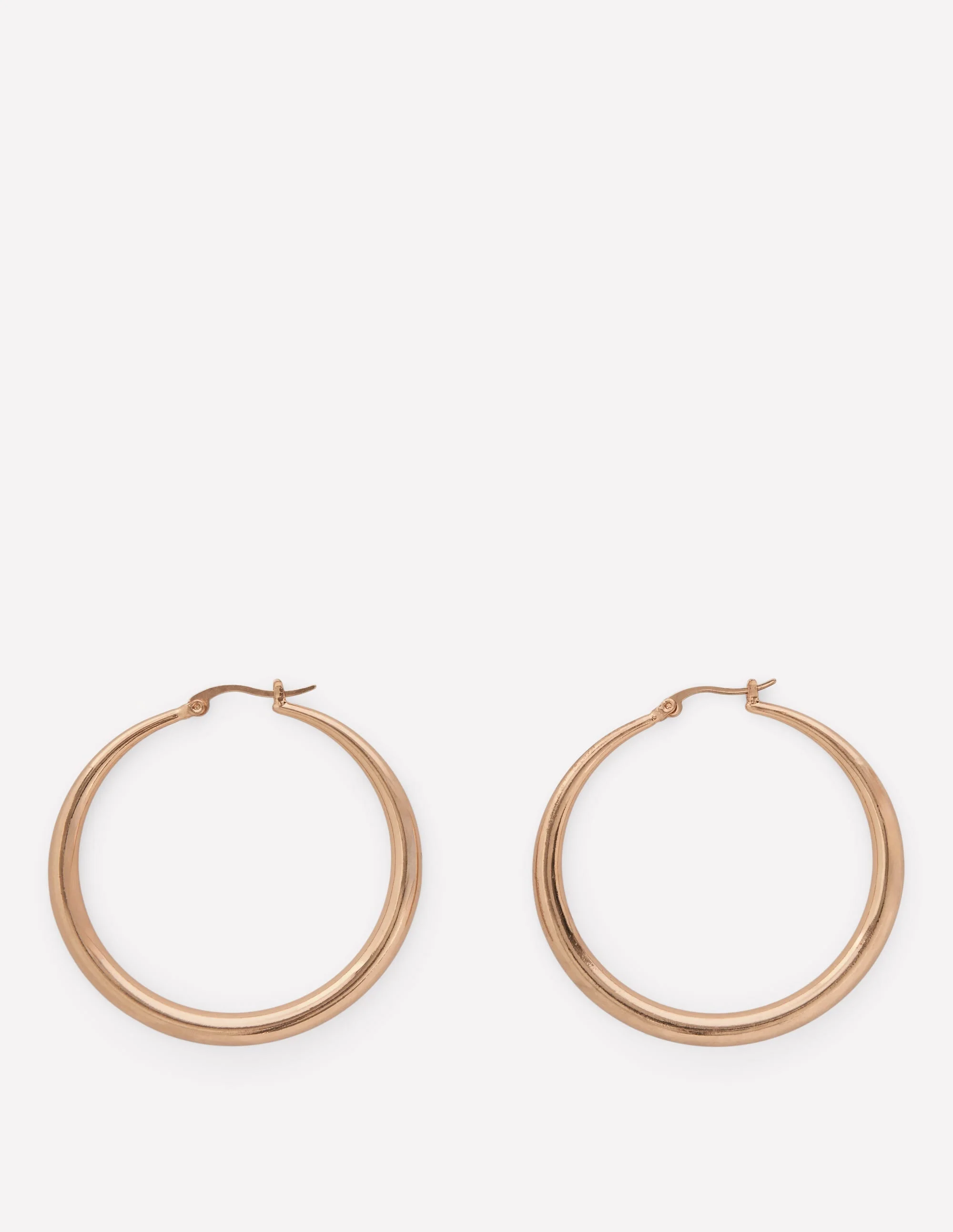 Classic Large Hoops-Gold - 1