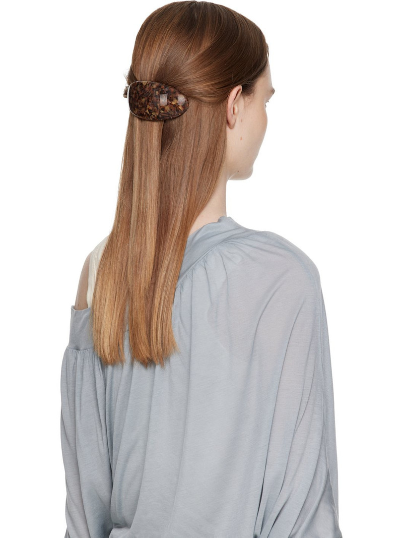 Brown Coupole Hair Clip 3