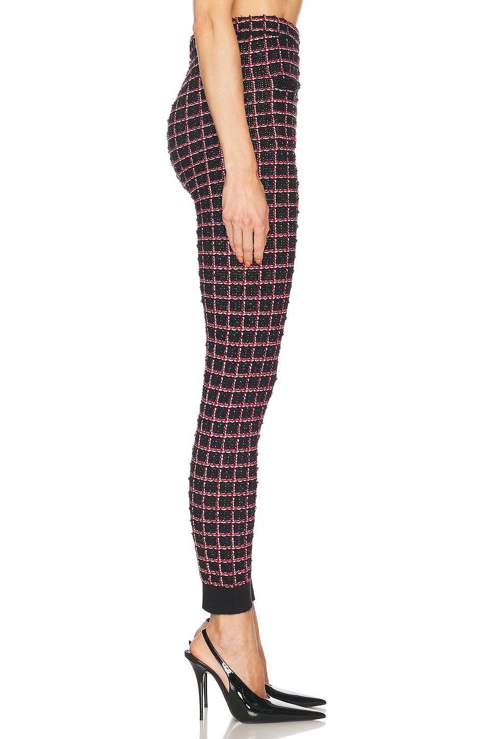 Check Knit Legging - 3