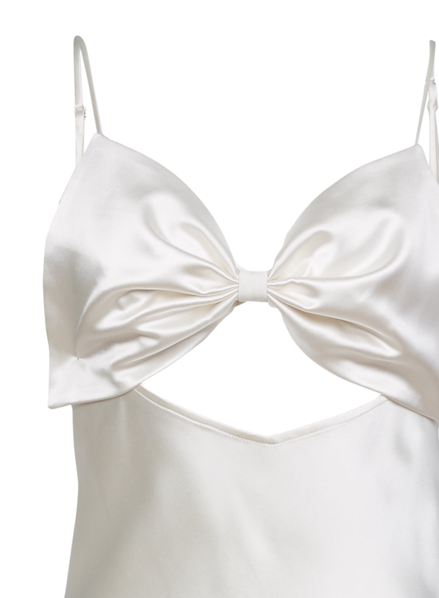 Bow Slip Dress - 8
