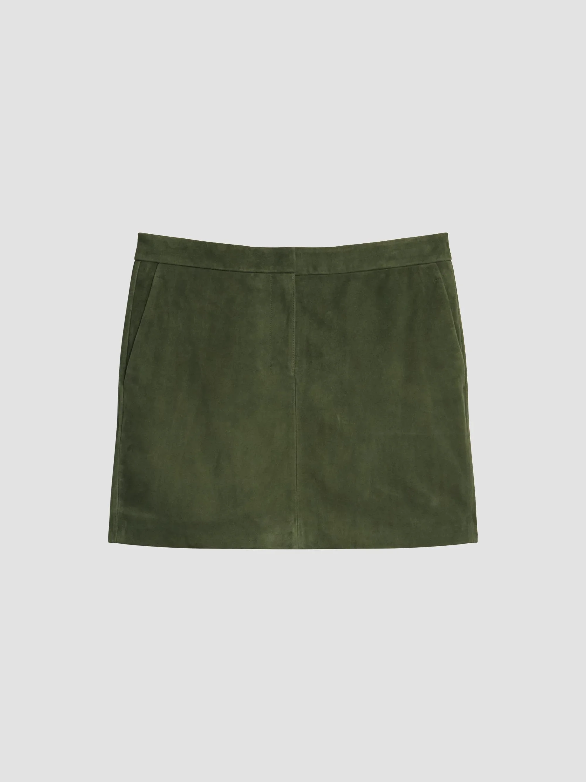 Women's Suede Mini Skirt - Ivy - 1