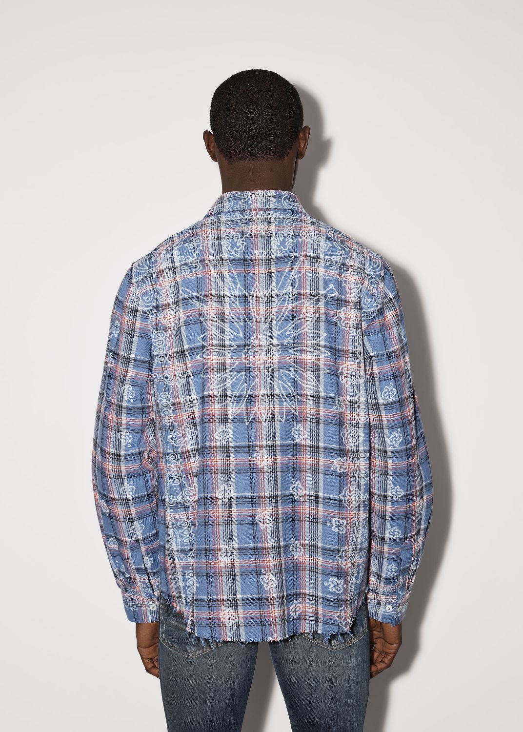 BLEACH BANDANA PLAID - 4