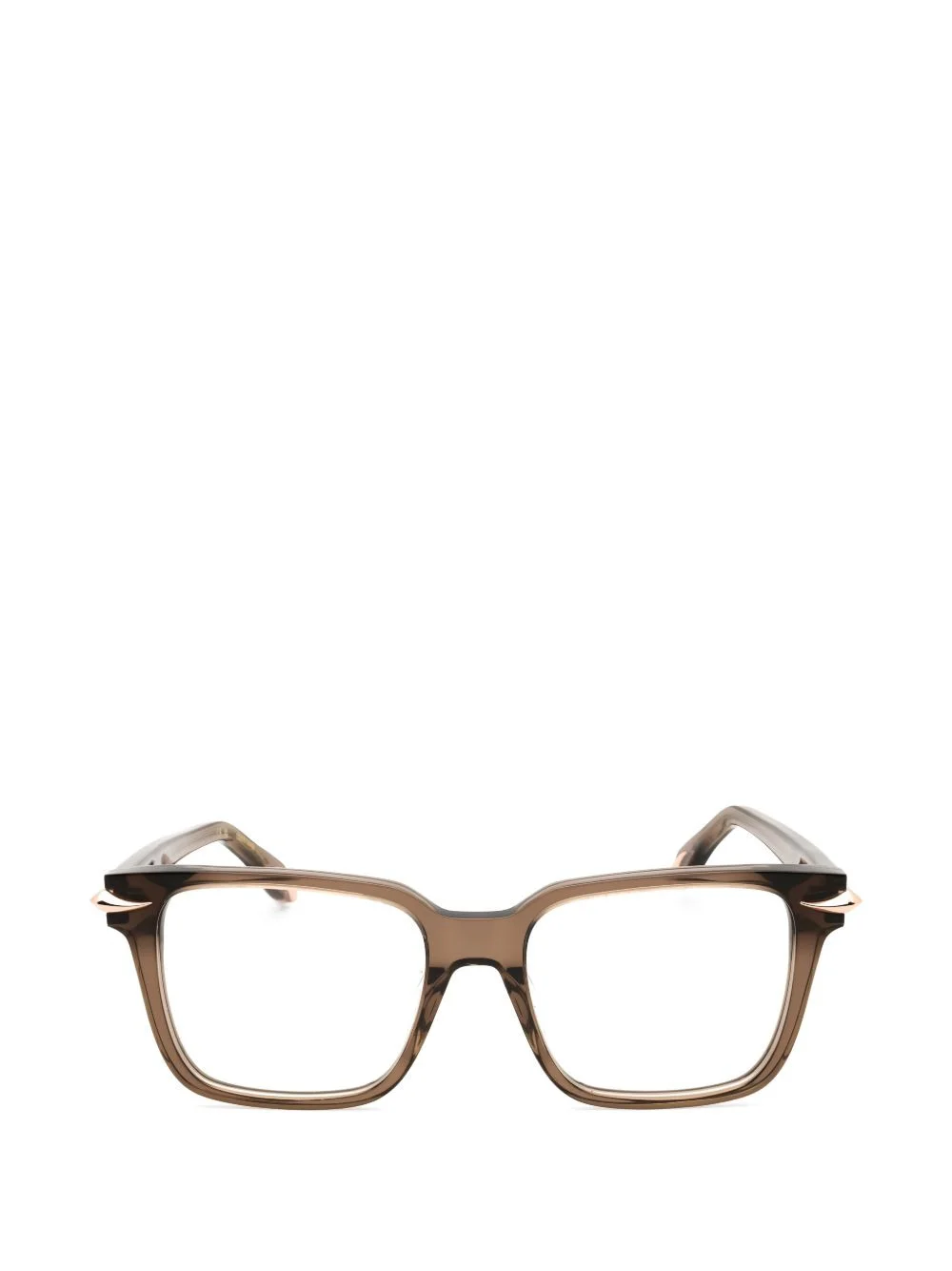 square-frame glasses - 1
