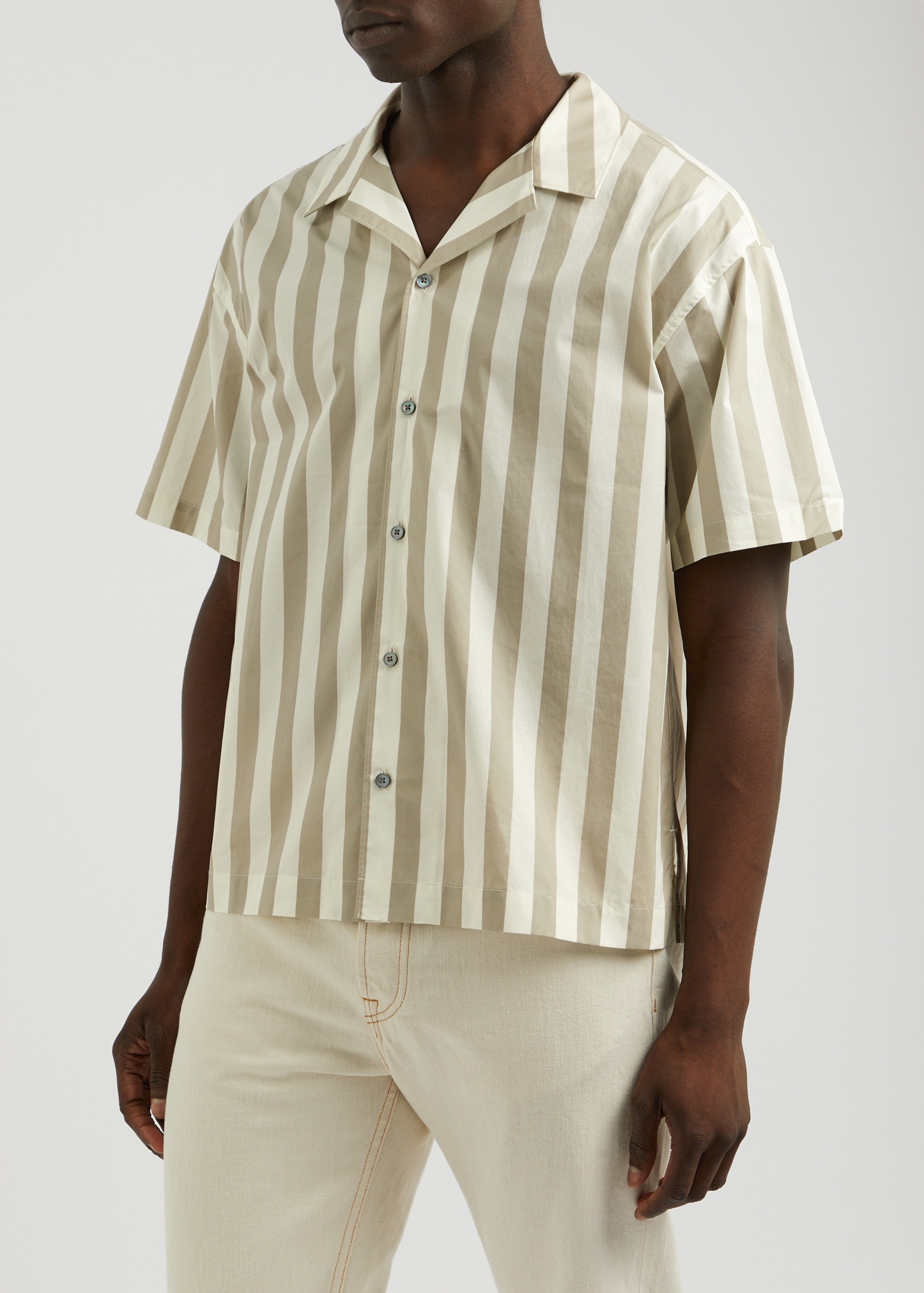 Striped cotton shirt - 2