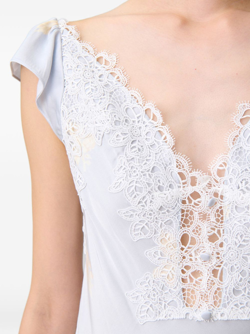 lace-trim floral-print maxi dress 5