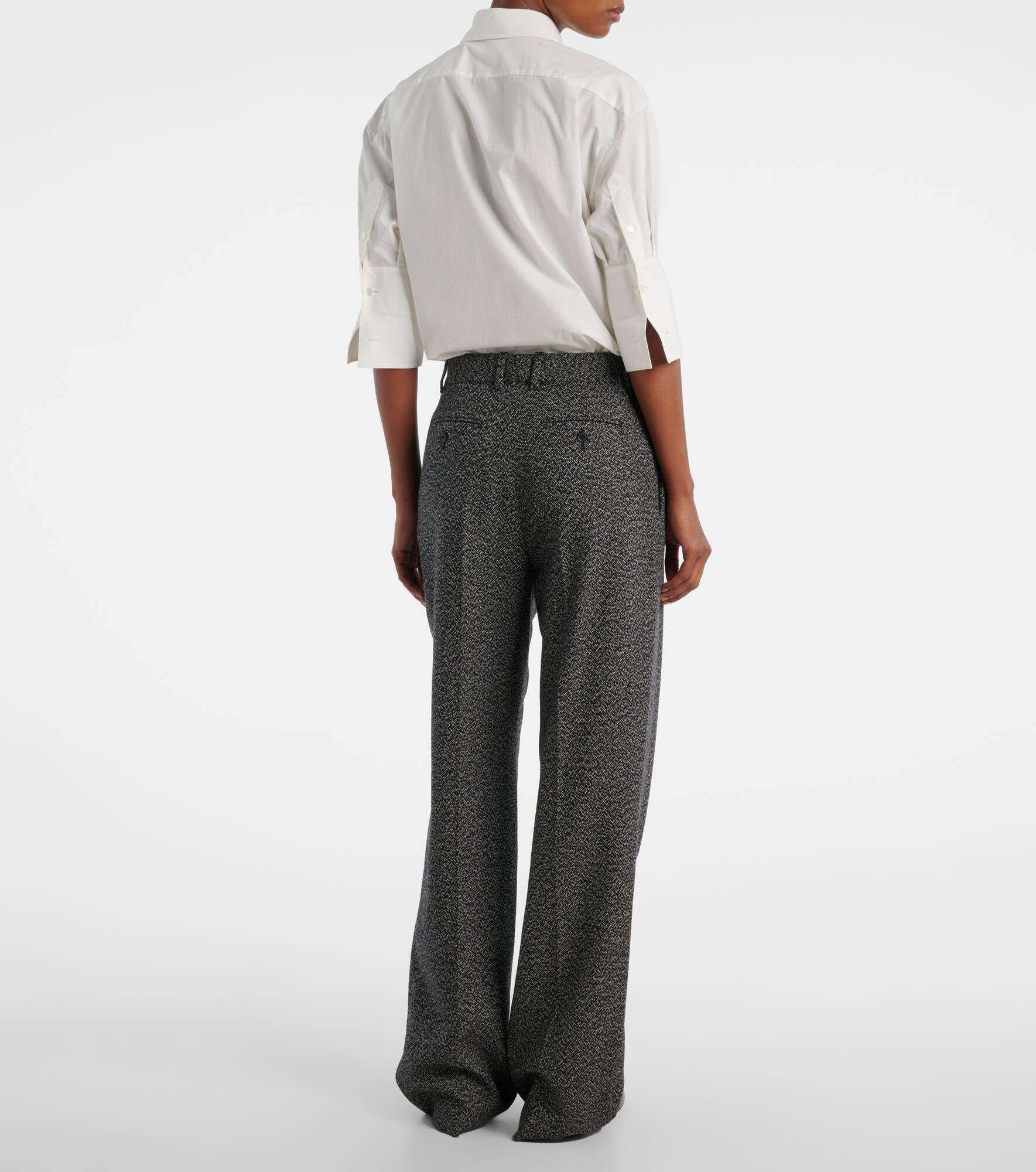 Mikkela cashmere and wool straight pants - 3