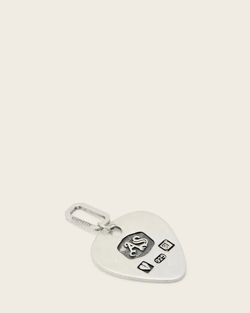 PLECTRUM STERLING SILVER PENDANT CHARM - 1