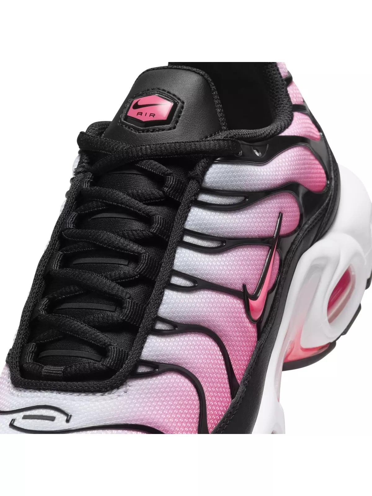 Air Max Plus "Black/White/Hot Punch" Women's Shoe - 7
