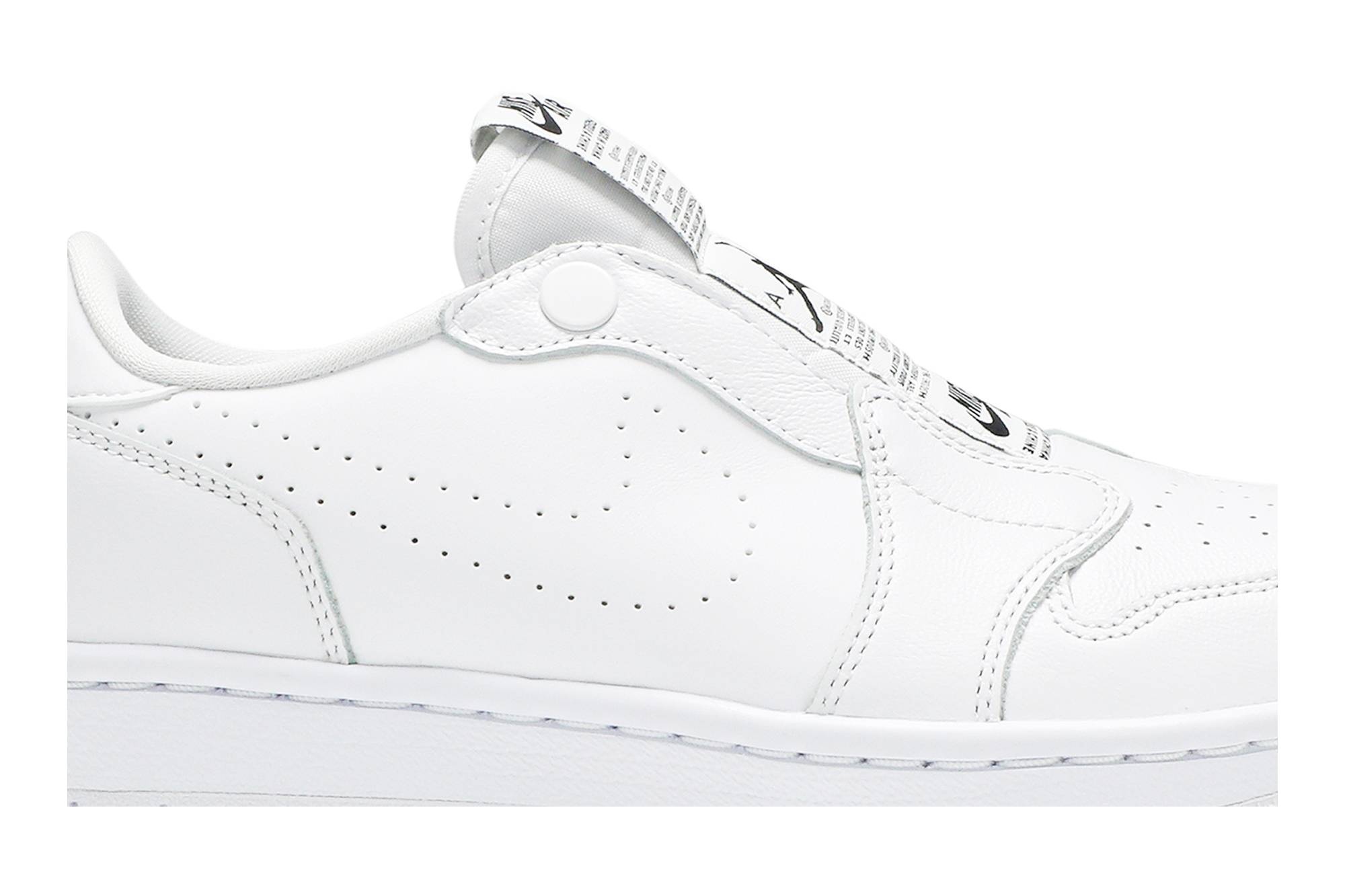 Wmns Air Jordan 1 Low Slip 'White' - 2
